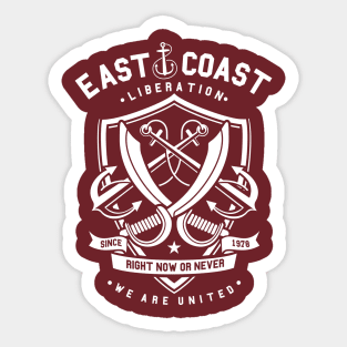 East Coast Liberation Sticker